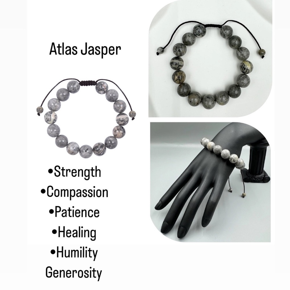 Introducing the Atlas Jasper Bracelet: Embrace the Power Within! 🔮✨🌍